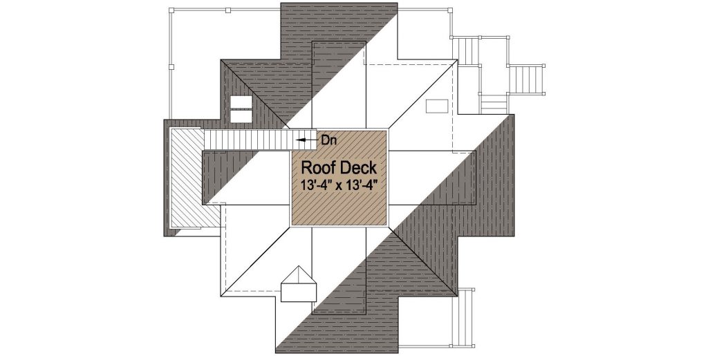 002 - Lookout-Basement-Garage - 4 - Roof Plan