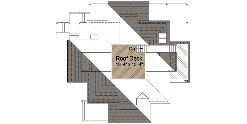 002 - Lookout-Basement-Garage - REV - 4 - Roof Plan