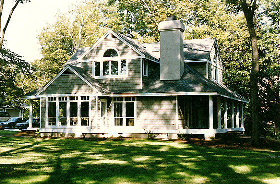 Shingle Cottage Left Side